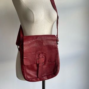 Harbor 2nd Red Leather Bag